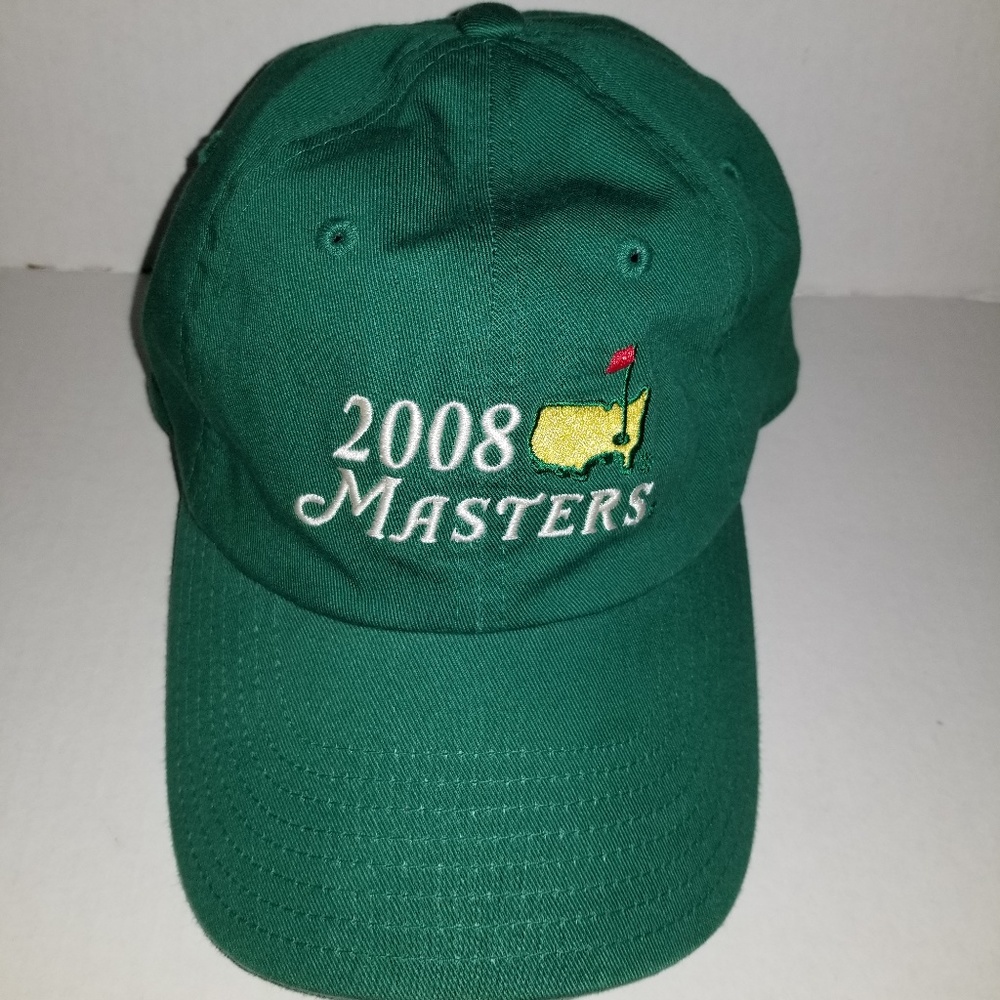 AUGUSTA NATIONAL GOLF 2008 MASTERS ADJUSTABLE HAT